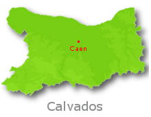 Carte préfecture CALVADOS (14)
