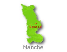 Carte préfecture MANCHE (50)