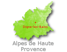 Carte ALPES DE HAUTE PROVENCE (04) | carte-grise-paris.com