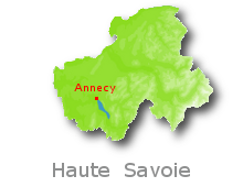 Carte HAUTE SAVOIE (74) | carte-grise-paris.com