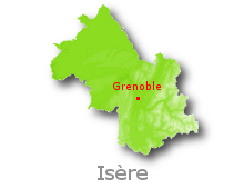 Carte ISERE (38) | carte-grise-paris.com