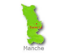 Carte MANCHE (50) | carte-grise-paris.com